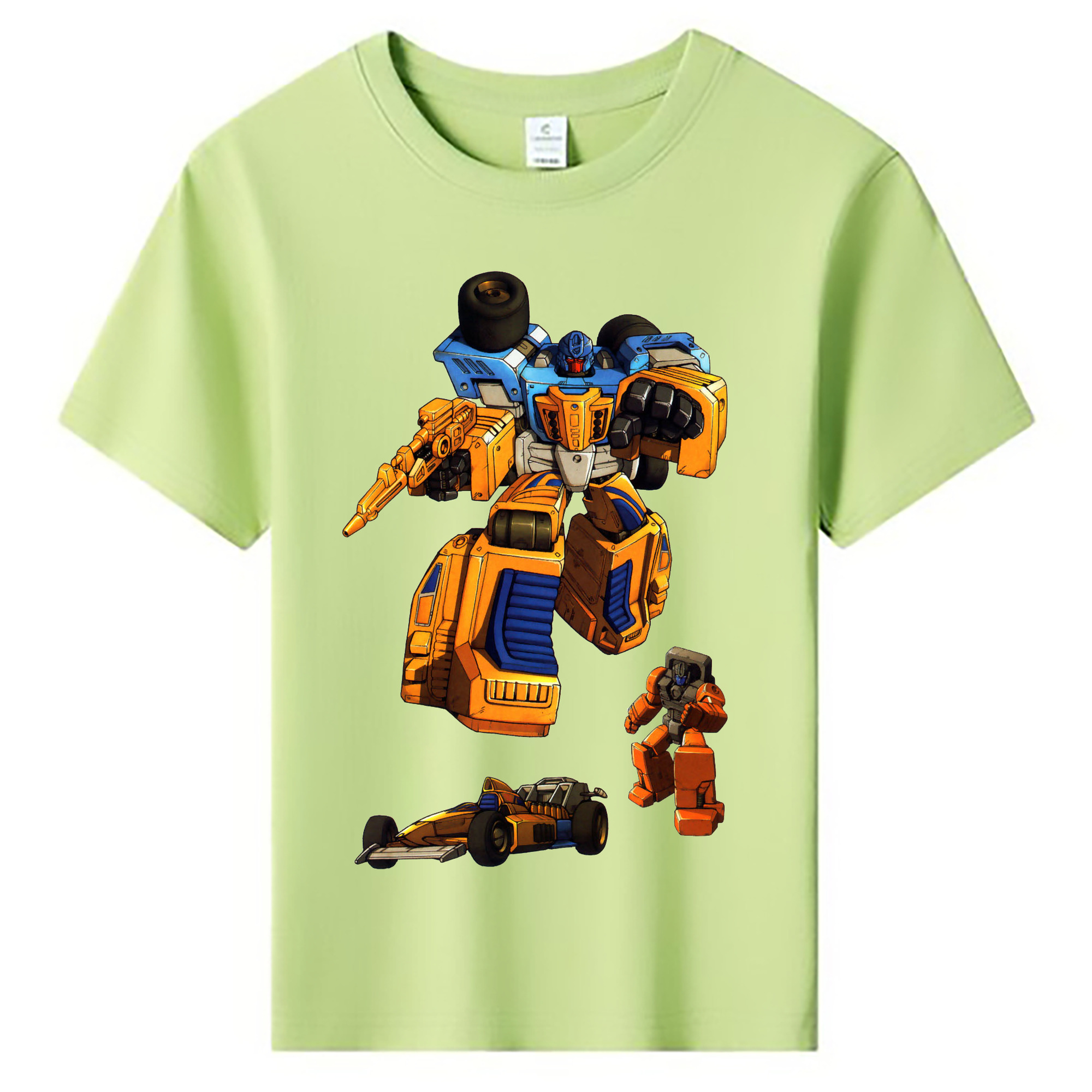 （画像用）  綿100％キッズTシャツ（フロントプリント）